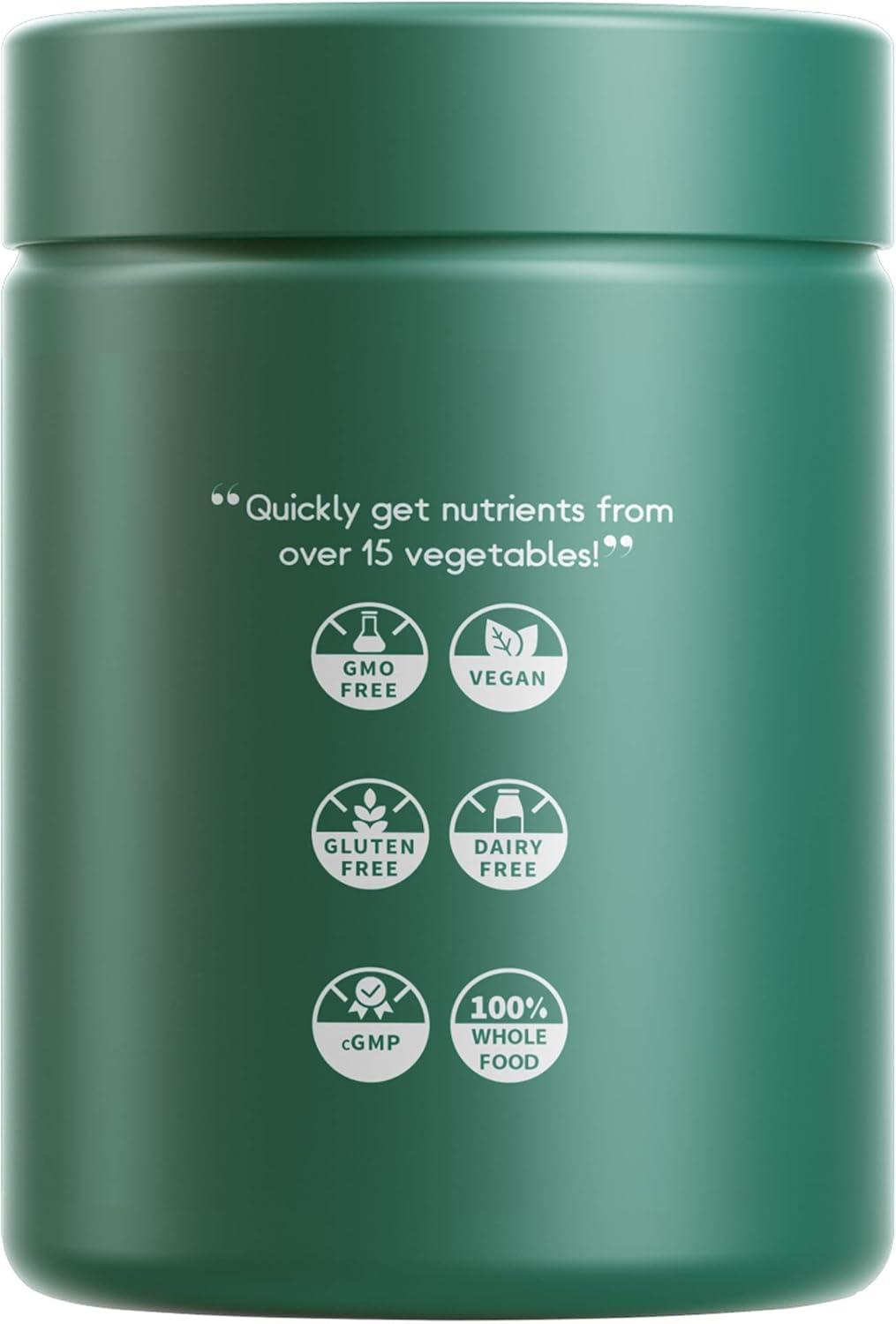 image:imageCodeage InstantFood Easy Veggies Fast Fruits Bundle Vegetable amp Fruit Blend Capsule Supplement PlantBased Phytonutrient Formula Vegan NonGMO 180 Capsules