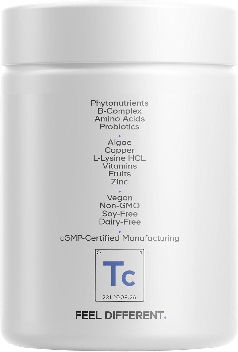image:imageCodeage Teen Clearface Adolescent Face Skin amp Pimples Vitamins A C D3 E Pantothenic Acid Niacin Zinc Supplement Teenagers Probiotics LLysine Omega3 Oily Skin Pores Spots 2 Pack60 Count Pack of 1