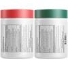 Codeage InstantFood Easy Veggies + Fast Fruits Bundle – Vegetable & Fruit Blend Capsule Supplement – Plant-Based Phytonutrient Formula – Vegan, Non-GMO – 180 Capsules