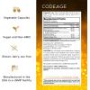 Codeage Liposomal Vitamin C 1500mg with Zinc, Elderberry, Citrus Bioflavonoids Grapefruit, Lemon, Orange Powder, Quercetin & Rose Hips Fruit – Vegan Supplement – Non-GMO, Vegan Pills – 2 Pack(2)
