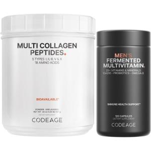 Codeage – Multi Collagen Protein + Men’s Daily Multivitamin Bundle