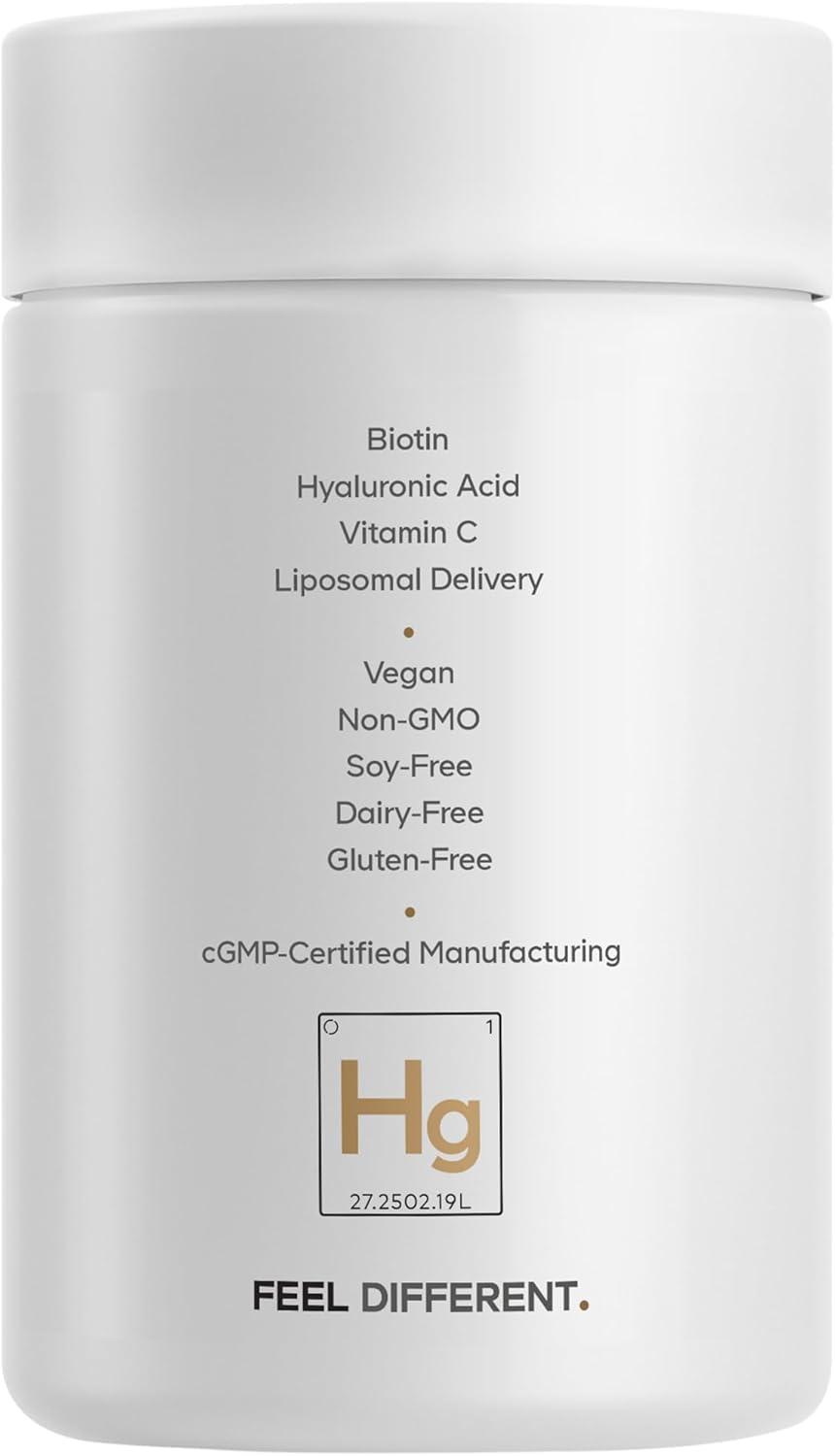 image:imageCodeage Hair Growth Smooth Skin Max Vitamins Supplement Patented Lustriva amp SOD B Dimpless Superoxide Dismutase Hair Growth Health Skin Cellulite Support Biotin Vitamin C MSM 30 Capsules