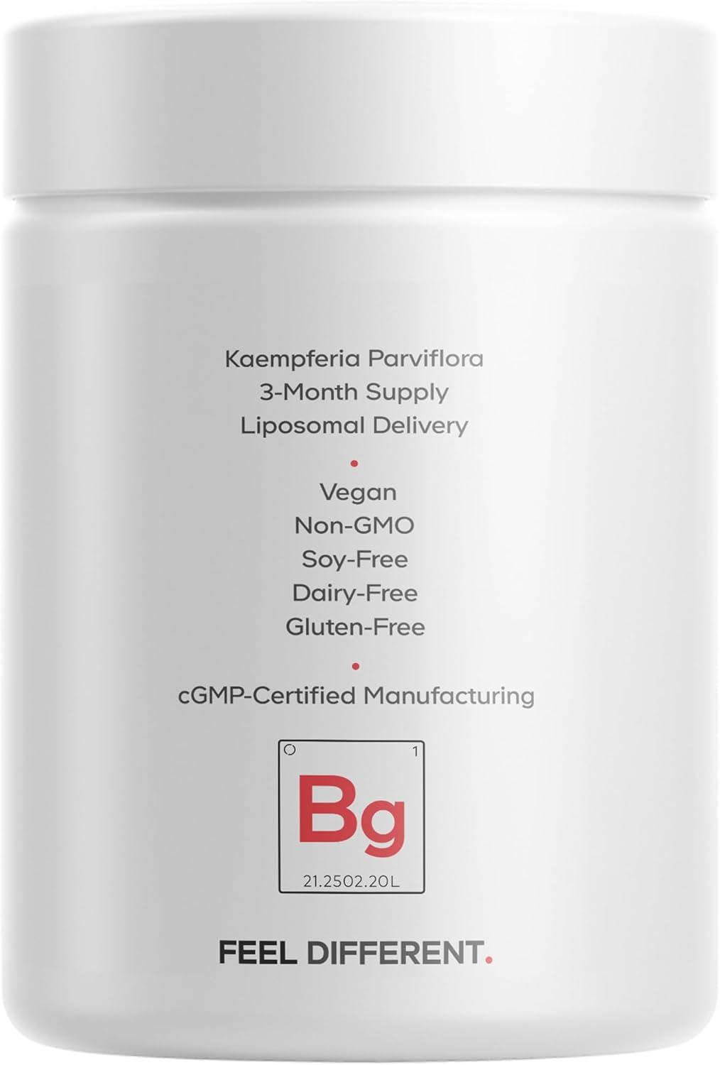 image:imageCodeage Liposomal Black Ginger Supplement Kaempferia Parviflora Root Powder 3Month Supply Ginger Root Pills and Herbal Root Liposomal Delivery 1 Capsule Per Serving NonGMO 90 Capsules