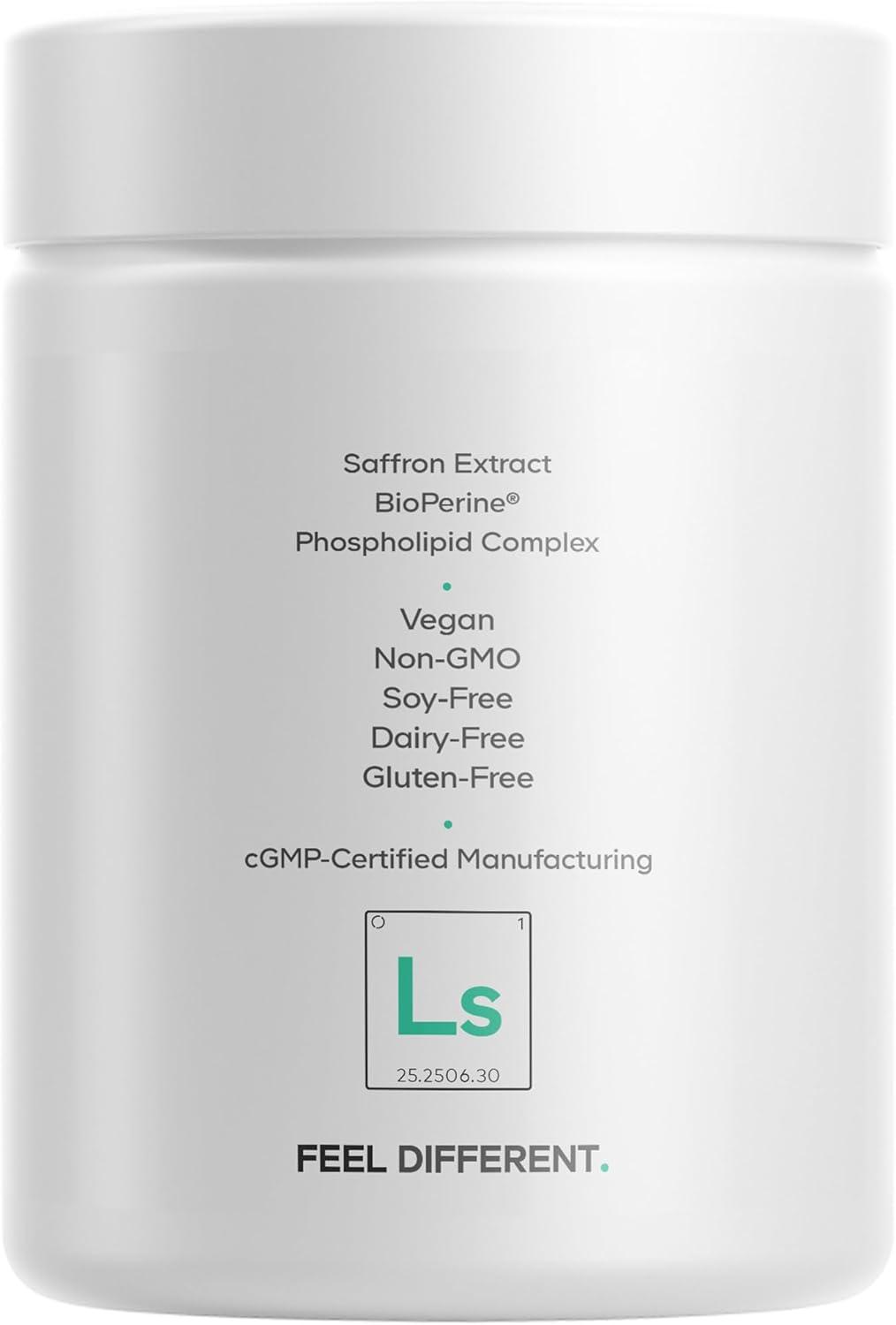 image:imageCodeage Liposomal Saffron Supplement Saffron Extract Magnesium LTheanine Cardamom BioPerine 3Month Supply Kesar Spice Liposomal Delivery NonGMO 90 Capsules