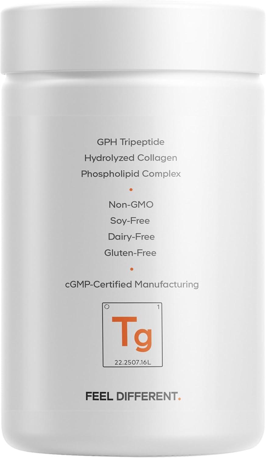 image:imageCodeage Liposomal Tripeptide GPH Supplement Verisol Bioactive Beauty Collagen Peptides Hyaluronic Acid Skin Structure Support GPH Tripeptide GlycineProlineHydroxyproline 120 Capsules