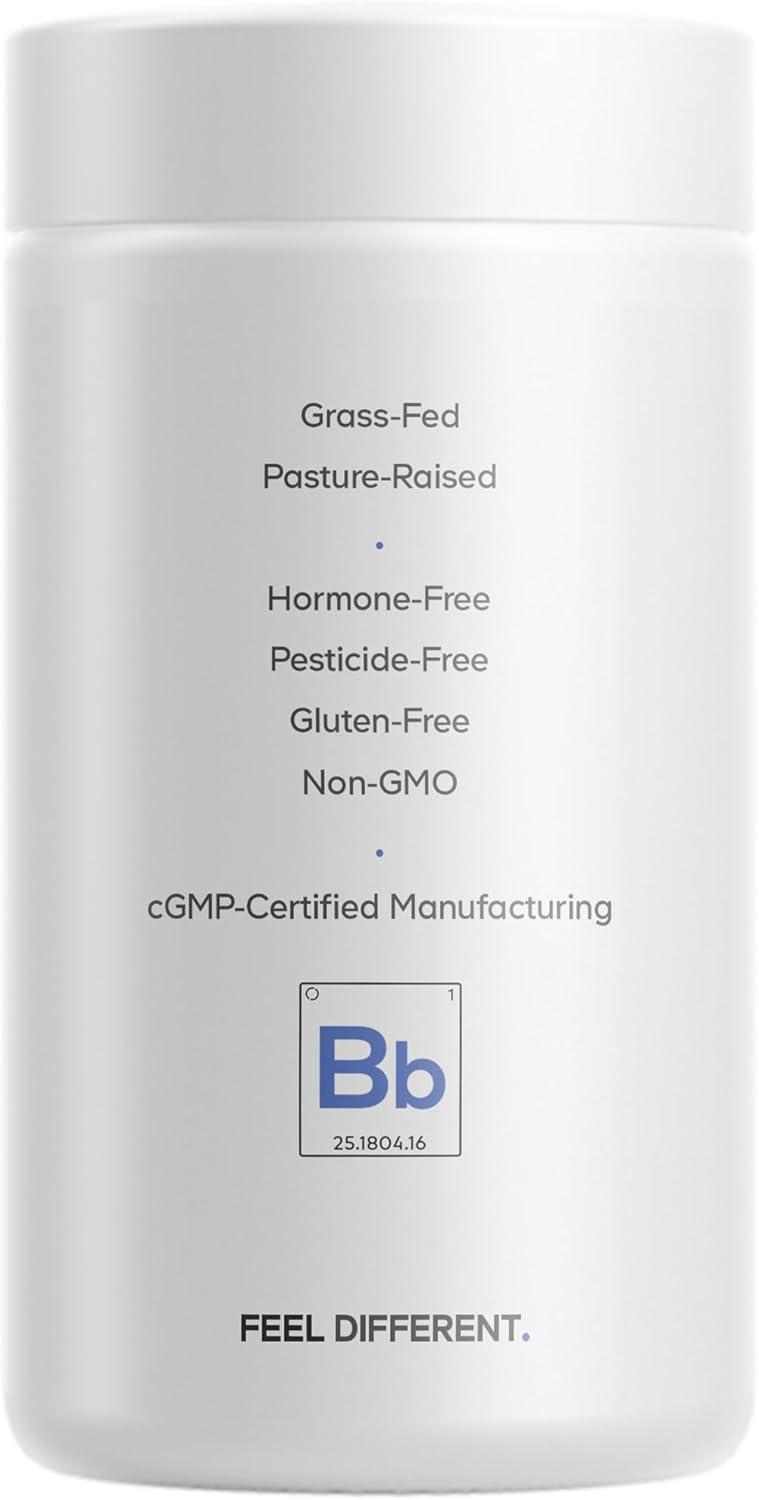 image:imageCodeage Organic Bone Broth Collagen Peptides Capsules Supplement Bone Broth Grass Fed Beef FreeRange Chicken Turmeric amp Ashwagandha Collagen Types I II III NonGMO 180 Capsules