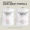 Codeage Multi Collagen Chocolate Protein Powder – Hydrolyzed Bovine Collagen Peptides, 5 Collagen Types & MCT Oil – Collagen Creamer, Chocolate Collagen Peptides – Protein Shakes – Non-GMO – 18.17 oz