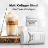 Codeage Multi Collagen Peptides Protein Powder – Chocolate Mocha Instant Coffee – Gourmet Knoa Coffee Drink & Shake – Collagen Type I, II, III, V & X – Grass-Fed, Hydrolyzed, Non-GMO – 14.39oz