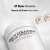 Codeage Multi Collagen Protein + Organic Raw Greens Superfood Capsules Supplement, 21 Fruits & Veggies, Grass-Fed Hydrolyzed Collagen Peptides, 5 Types All-in-One, 180 Count