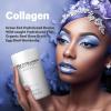 Codeage Multi Collagen Protein Beauty Night – Melatonin, Magnesium Bisglycinate, 5-HTP, L-Theanine, English Lavender Flower, Bone Broth – Vitamins – Supplement – Sleep Pills – Non-GMO – 150 Capsules