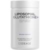 Codeage Liposomal Glutathione+ Supplement – 1000 mg Reduced L-Glutathione Pills, Vitamin C Ascorbic Acid, CoQ10 – Liposomal Delivery – Skin & Antioxidant Support – Non-GMO – 120 Capsules