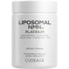 Codeage Liposomal NMN Platinum – 500 mg NMN Supplement, Nicotinamide Mononucleotide, NAD Precursor – Quercetin, Resveratrol, Betaine TMG, Vitamin B2 Riboflavin & Vitamin B12 – Non-GMO – 90 Capsules