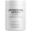 Codeage Liposomal NMNH Platinum – 500 mg NMNH Supplement, NAD+ Precursor with Quercetin, Pterostilbene, Apigenin, Active B Vitamins B2 Riboflavin & Vitamin B12 Methylcobalamin – Non-GMO – 60 Capsules