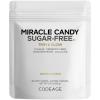 Codeage Miracle Candy Sugar-Free Candies, Salted Caramel Flavor Soft Chews – Allulose, Prebiotic Fiber – Low-Calorie Wonderchews – 0g Sugar Soft Chews – 30 Count