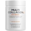 Codeage Multi Collagen + Gut Blend Supplement – Digestive Probiotics, DGL Licorice, Aloe Vera, Organic Peppermint Leaf, Slippery Elm – Hydrolyzed Bovine Collagen Pills – Non-GMO – 90 Capsules
