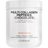 Codeage Multi Collagen Chocolate Protein Powder – Hydrolyzed Bovine Collagen Peptides, 5 Collagen Types & MCT Oil – Collagen Creamer, Chocolate Collagen Peptides – Protein Shakes – Non-GMO – 18.17 oz
