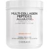 Codeage Multi Collagen Peptides Powder + Allulose – 5 Types – Grass-Fed Collagen – Rare Sugar Allulose Supplement – 0 Calorie Sweetener & 0 Carbs – 18 Amino Acids – Unflavored – Non-GMO – 30 Servings