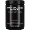 Codeage Multi Collagen Peptides Powder + Probiotics Black Edition, Vitamin C, Hyaluronic Acid Powder Supplement, Grass-Fed, Hydrolyzed, Zero Carbs, Type I, II, III, V & X, Unflavored, 10.58oz