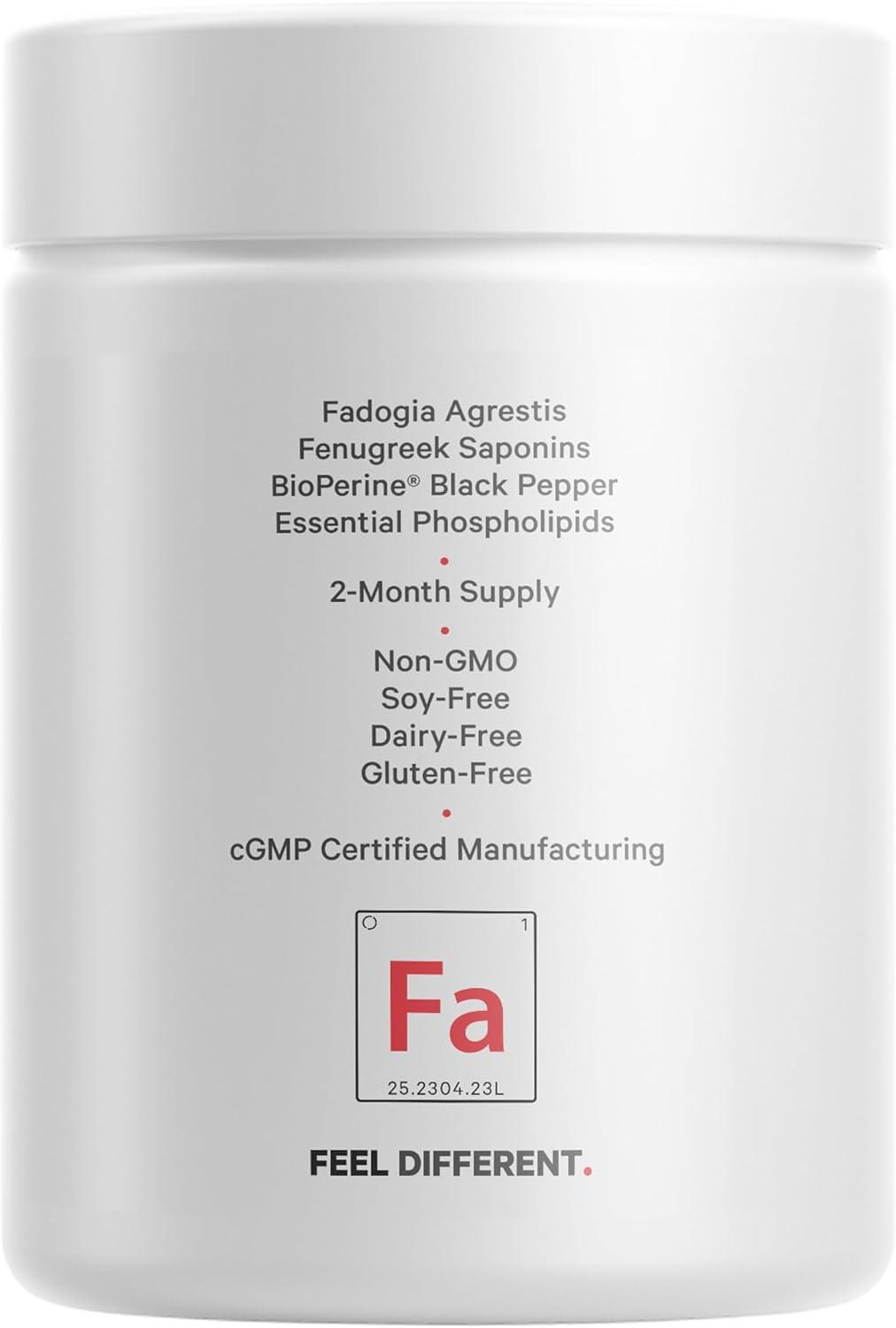 image:imageCodeage Liposomal Fadogia Agrestis 600mg Supplement Fadogia Agrestis 301 Extract Vitamin D3 Zinc Fenugreek BioPerine Black Pepper 2Month Supply Liposomal Delivery NonGMO 60 Capsules