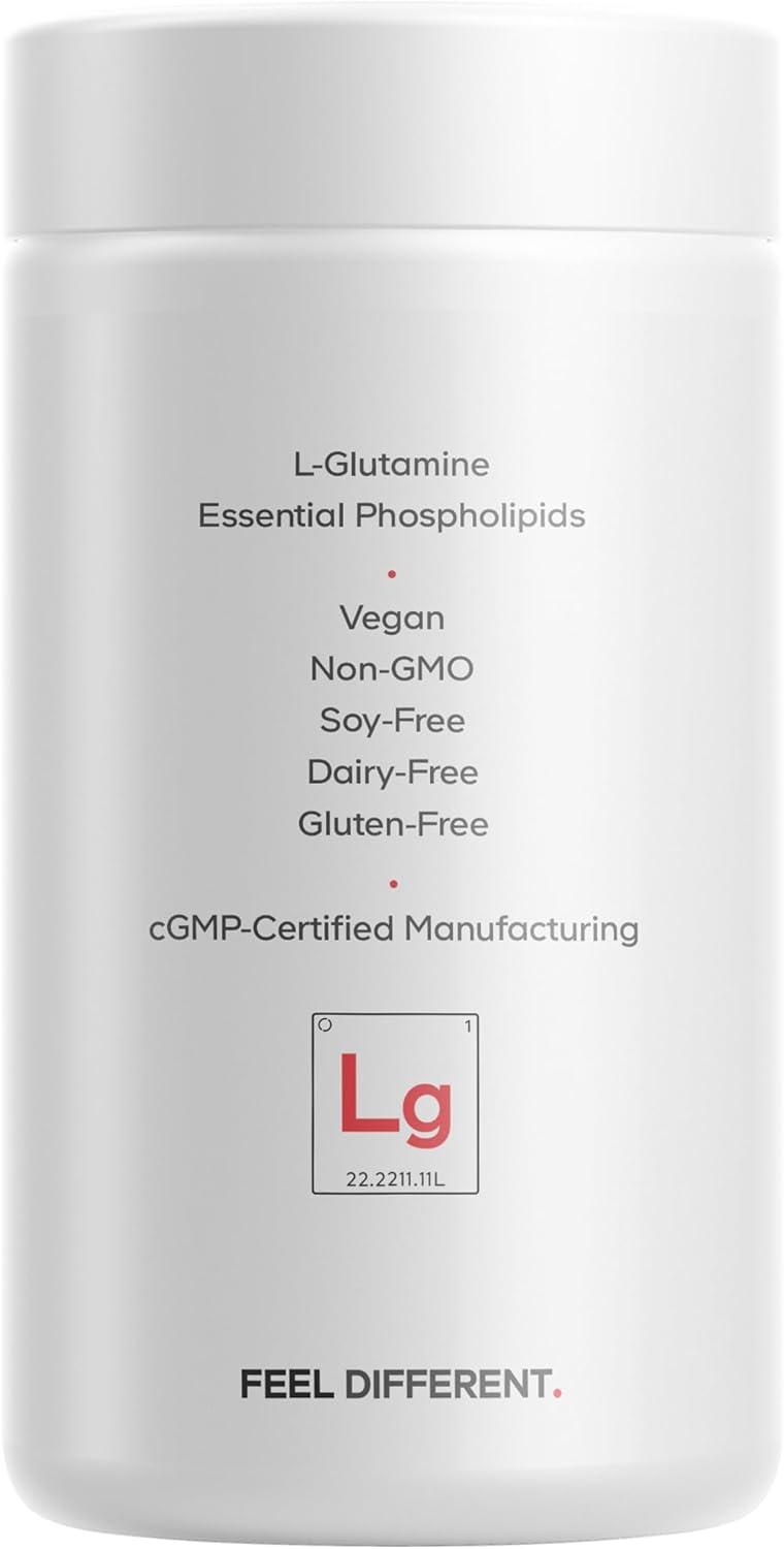 image:imageCodeage Liposomal LGlutamine Capsule Supplement 1000 mg LGlutamine per Serving 3Month Supply Liposomal Delivery Vegan Pills NonGMO GlutenFree Amino Acid 180 Capsules