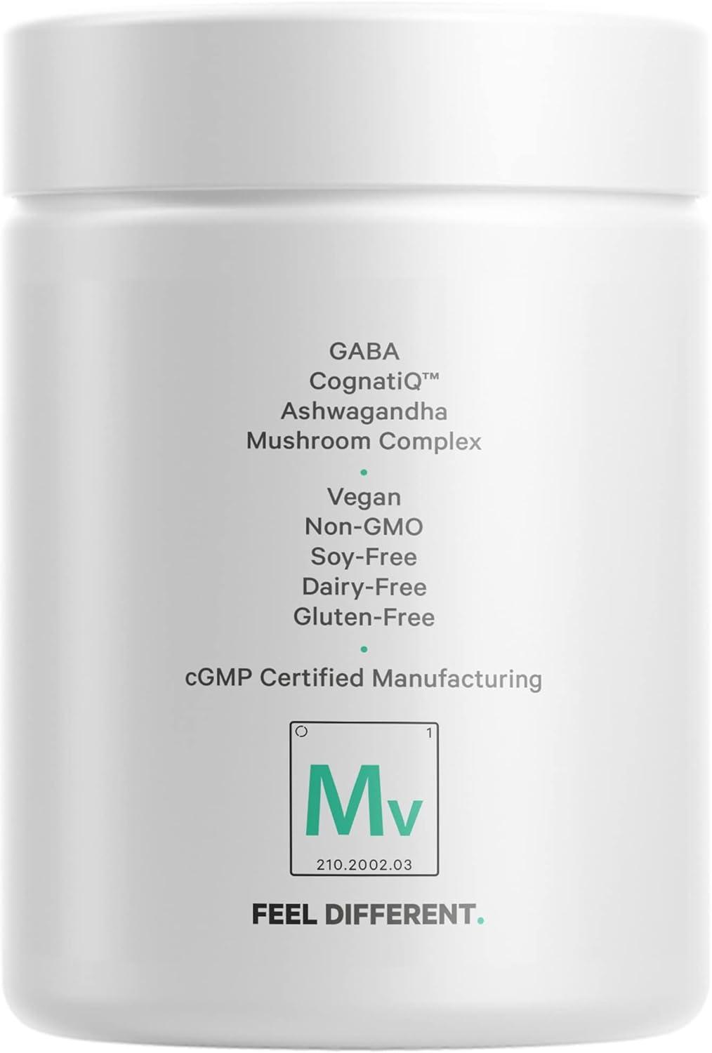 image:imageCodeage Meditate Vitamins Supplement CognatiQ DHHB GABA Ashwagandha Organic Mushrooms Blueberries BDNF Brain Pills and Neuroprotein Vegan NonGMO GlutenFree 60 Capsules