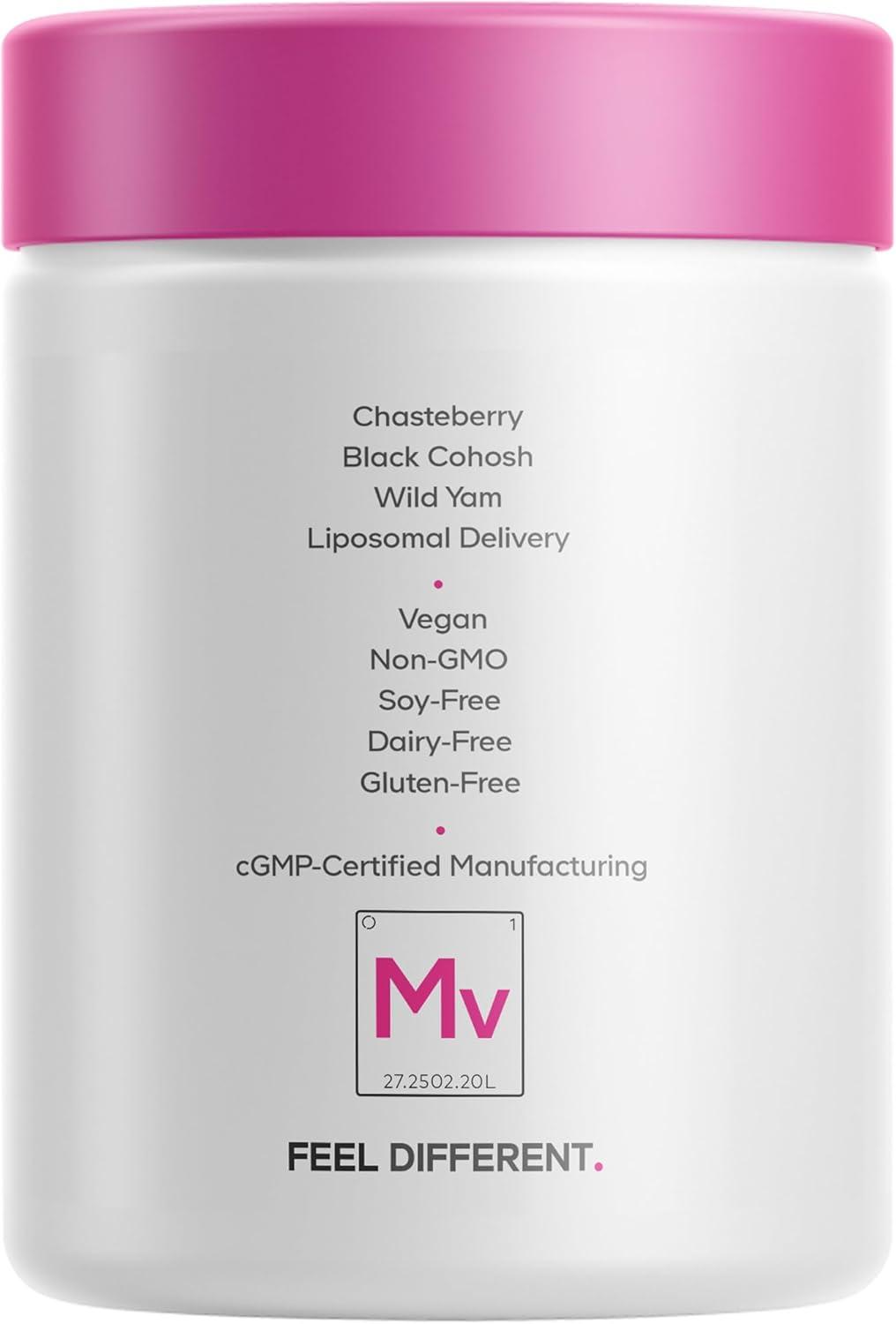 image:imageCodeage Menopause Hair amp Skin Vitamins Patented Lustriva Pycnogenol KSM66 Ashwagandha Hair Density Skin Perimenopause Support Menopause Supplement 10000 Mcg Biotin Wild Yam 60 Capsules