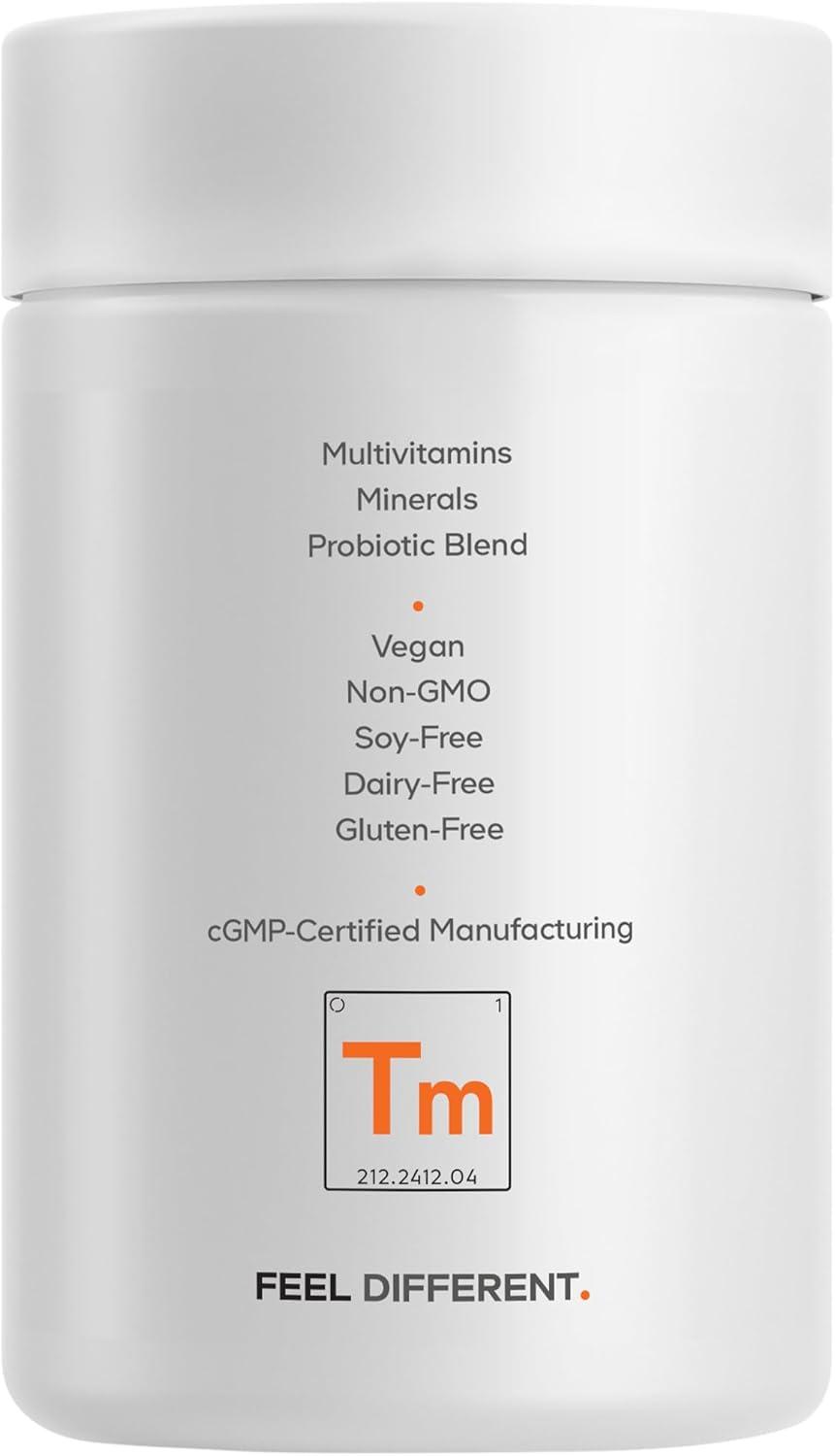 image:imageCodeage Teen Multivitamin Vitamins A C D3 B6 B12 Folate Zinc Magnesium Iron Probiotics Fermented Spinach Multivitamins for Teenage Boys and Girls NonGMO GlutenFree 30 Capsules