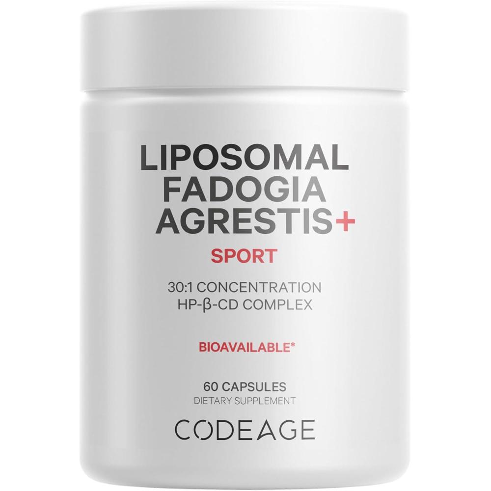 image:imageCodeage Liposomal Fadogia Agrestis 600mg Supplement  Fadogia Agrestis 301 Extract Vitamin D3 Zinc Fenugreek BioPerine Black Pepper  2Month Supply  Liposomal Delivery  NonGMO 60 Capsules