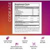 Codeage Liposomal Wonder-D, Vegan Cholecalciferol Vitamin D3 1000 IU Liquid Drops Supplement, Plant-Based Vitamins B12 & K2, Non-GMO Sunflower Phospholipids, Vitamin E, Mixed Berry Flavor, 7.6 fl oz