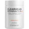 Codeage Clearhead Echinacea+ Supplement – Echinacea, Schisandra, Feverfew, Coptis, American Ginseng, Astragalus, Garlic, Probiotics, Vitamins C & D3, Zinc, Selenium – Clear Head Vitamin – 90 Capsules