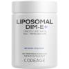 Codeage Liposomal DIM Supplement – 4 Months Supply of DIM Vitamins and SGS, Pomegranate, Broccoli, Vitamin E Isomers Tocopherols Alpha Beta Gamma Delta – Liposomal Formula – Gluten-Free – 120 Capsules