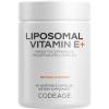 Codeage Liposomal Vitamin E Supplement – All Vitamin E Tocopherols – 3-Month Supply – Alpha Tocopherols, Beta, Gamma, and Delta – Liposomal Mixed Tocopherols – Non-GMO Phospholipid – 90 Capsules