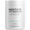 Codeage Meditate Vitamins+ Supplement – CognatiQ, DHH-B, GABA, Ashwagandha, Organic Mushrooms, Blueberries – BDNF Brain Pills and Neuroprotein – Vegan, Non-GMO, Gluten-Free – 60 Capsules