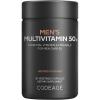 Codeage Men’s Multivitamin 50 – Essential Vitamins & Minerals for Men Over 50 – Daily Multivitamins for Men Supplement – Vitamin A, C, D3, E, B6, B1, CoQ10, Probiotics, Lutein – Non-GMO – 30 Capsules