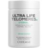 Codeage Ultra Life Telomeres Supplement – 5 MTHF Folate Vitamin B9, Vitamin B12 Methylcobalamin, Vitamin D3, L-Theanine, Ashwagandha – 3-Month Supply – DNA, Methylation Cycle – Non-GMO – 90 Capsules