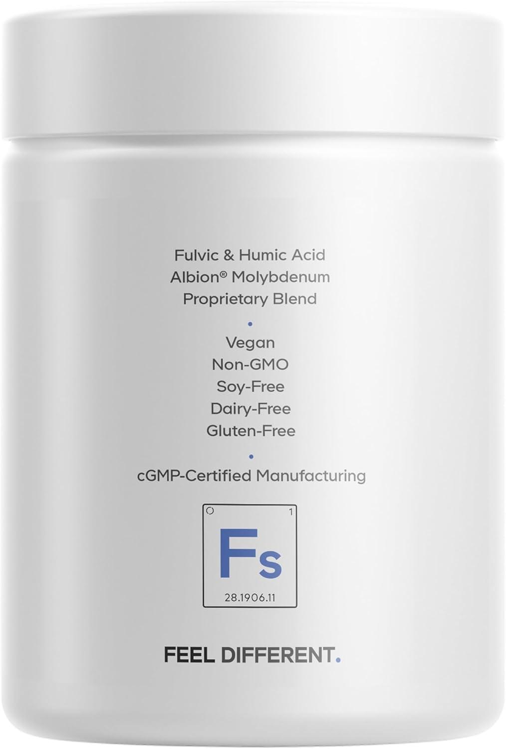image:imageCodeage Binder Systemic Binder Supplement Activated Charcoal Pills Bentonite Clay Mineral Powder Fulvic amp Humic Acids Molybdenum Carbon Forms 90 Capsules