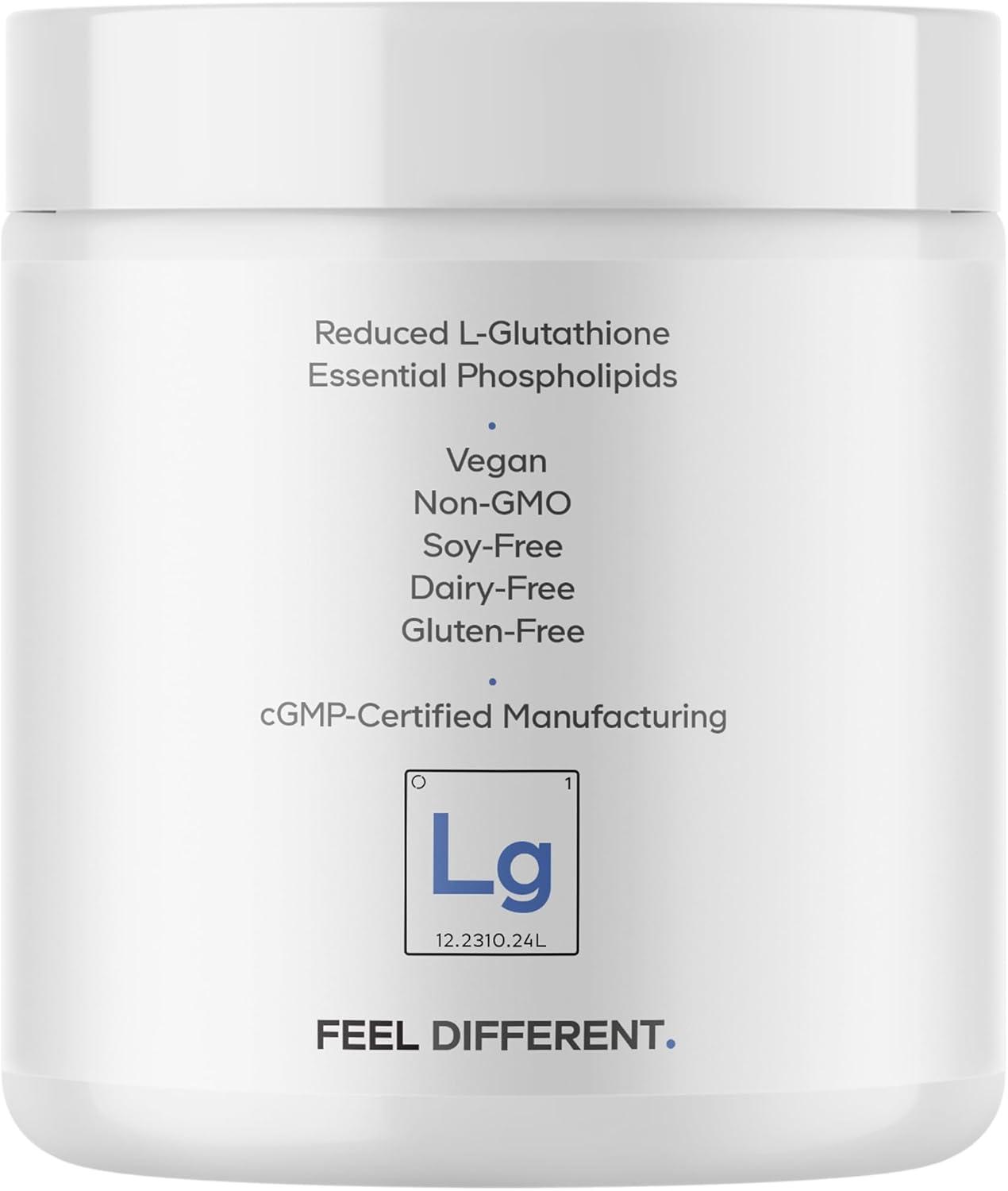 image:imageCodeage Liposomal Glutathione Powder 1000 mg Vegan Reduced LGlutathione per Serving Liposomal Delivery 2Month Supply Unflavored Phospholipid NonGMO GlutenFree 222 Oz