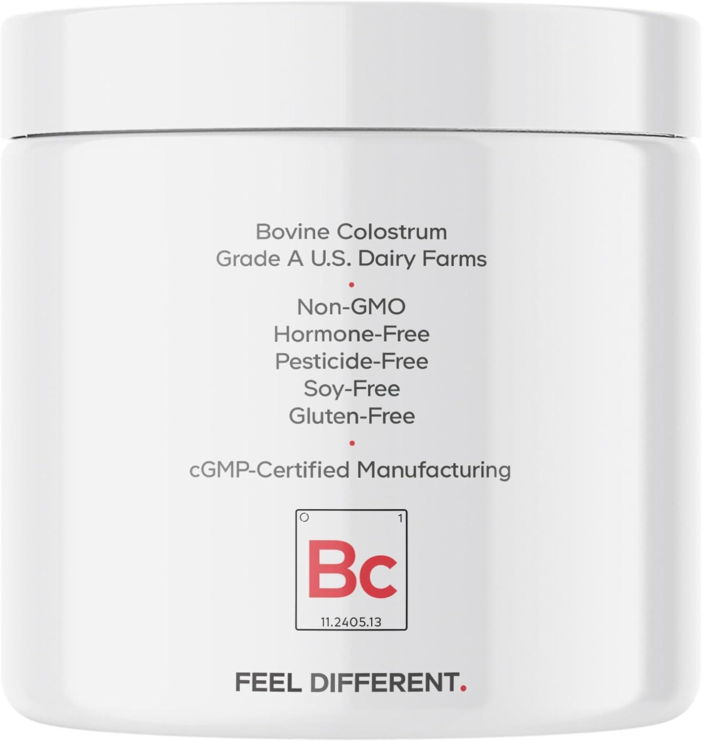 image:imageCodeage Bovine Colostrum Powder Supplement 4Month Supply 1000mg per Serving GrassFed Ethically Sourced ImmunoglobulinRich Prized First Milk ColdChain Pasteurized Agglomerated NonGMO 43 OZ