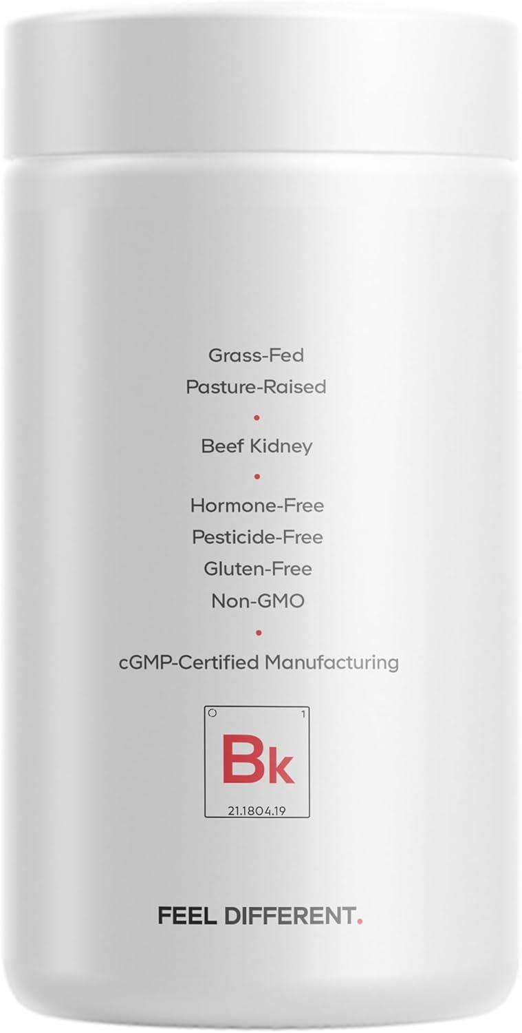 image:imageCodeage Grass Fed Beef Kidney Supplement Freeze Dried NonDefatted Desiccated Glandulars Nutrition Bovine Pills Pasture Raised Beef Vitamins NonGMO 180 Capsules