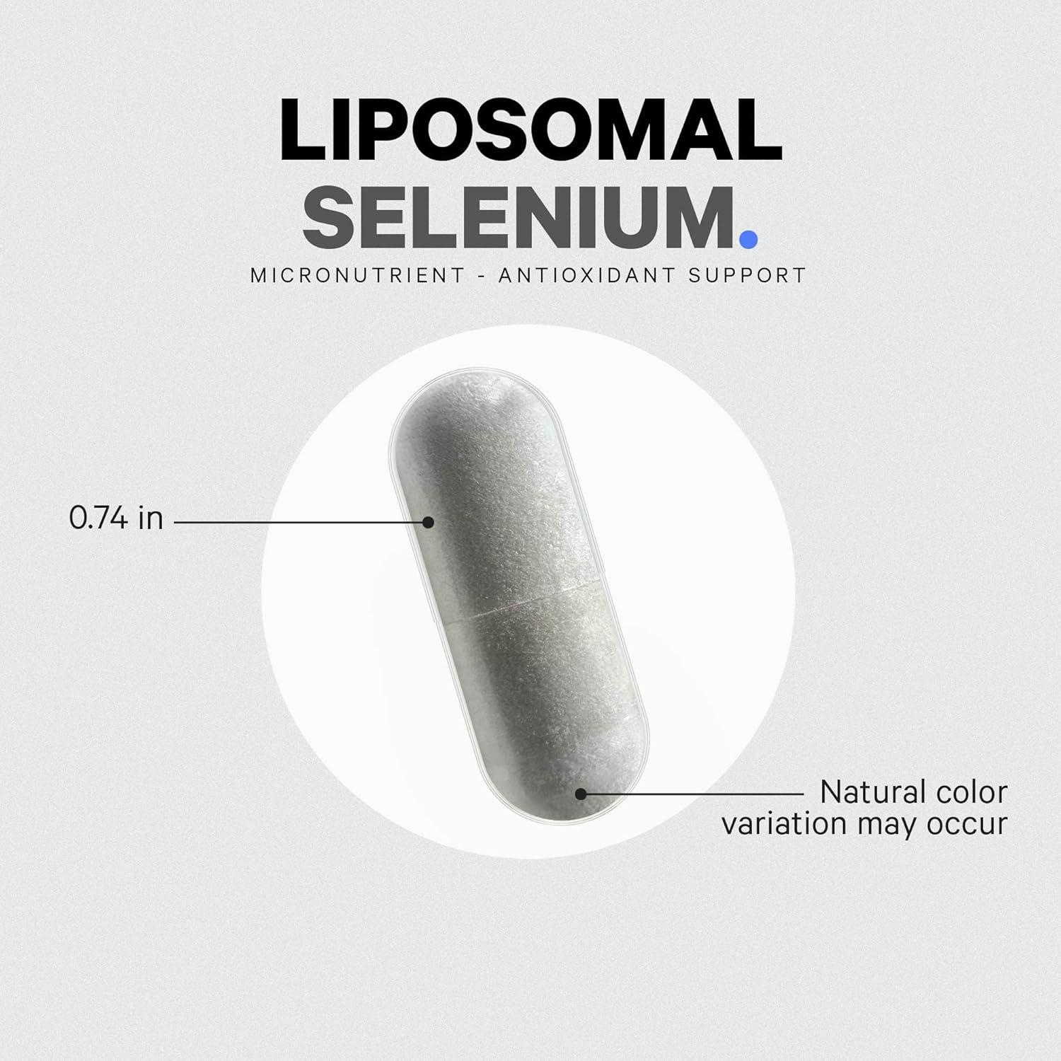 image:imageCodeage Selenium 200 mcg Supplement 6Month Supply Immune Support Mineral Cofactor Selenomethionine Phospholipids Vegan Liposomal Delivery 2 Pack