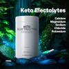 Codeage Keto Electrolytes Supplement – Vegan Electrolyte Tablets w Magnesium, Potassium, Calcium & Salt – Electrolyte Powder Salt Pills & Drink Hydration Supplements – Non-GMO, Keto Diet – 2 Pack