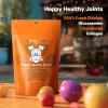 DNA PET Happy Healthy Joints Treats – Air-Dried Chews for Dogs, Natural Grain-Free Treats for Training – Best Dog Treats Joint Support with Real Chicken, Beef Collagen, Blueberries 8 Oz