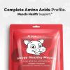 DNA PET Happy Healthy Muscles Supplement for Cats – Grass-Fed Beef Protein Powder – Collagen & Amino Acid-Rich – Pure Beef Isolate – Suitable for All Life Stages – Unflavored, Non-GMO – 10.58 Oz