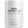 Codeage Skin Probiotics + Prebiotics – Skin Care Routine Supplement – 50 Billion CFU – Ayurvedic Botanical Herbs – Face Probiotics – Shelf Stable Cleanser, Non-GMO, Vegan – 60 Capsules