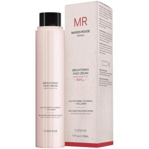 Codeage Maison Rouge Brightening Face Cream Refill Glutathione Cream, Collagen Peptides, Vitamin E, CoQ10 – Radiance & Antioxidant Complex – Paraben and Sulfates Free – Skin Care – 1.7 fl oz(Face Cream – 1.7 fl oz Refill)