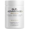 Codeage GLP-Advantage+ Supplement – Metabolic & GLP-1 Activity Support – Chromium, Berberine, Green Tea, Gymnema, Curcumin, Taurine, Resveratrol – Weight Management & Gut Health, Non-GMO – 60 Capsules
