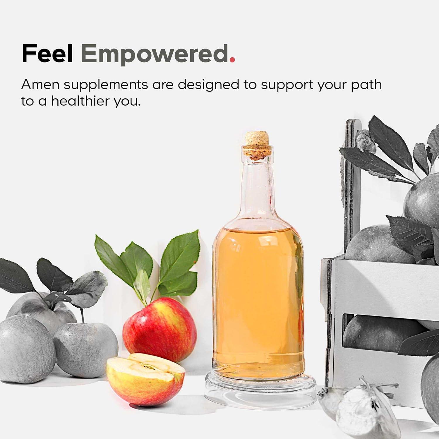 image:imageAmen Algal Oil Vegan Omega3 Supplement 1000mg DHA amp EPA PlantBased Microalgae Oil NonGMO 60 Softgels