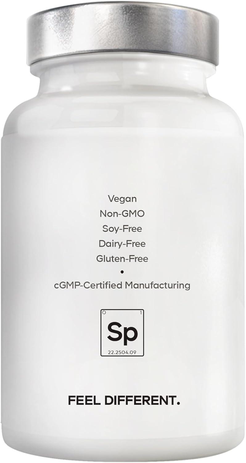 image:imageAmen Spermidine Supplement Spermidine Trihydrochloride Pills with Vitamin C Ascorbic Acid Only 1 Capsule Per Serving Vegan NonGMO GlutenFree 30 Capsules