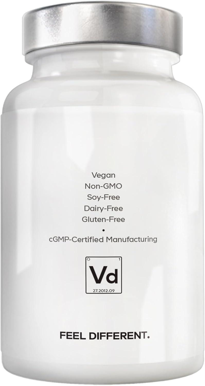 image:imageAmen Vitamin D K2 amp Zinc Cholecalciferol D3 5000 IU Organic Whole Food Blend with Apple Blueberry Cranberry Elderberry Powder Fruits Vegan Supplement D3 K2 Vitamins NonGMO 60 Capsules