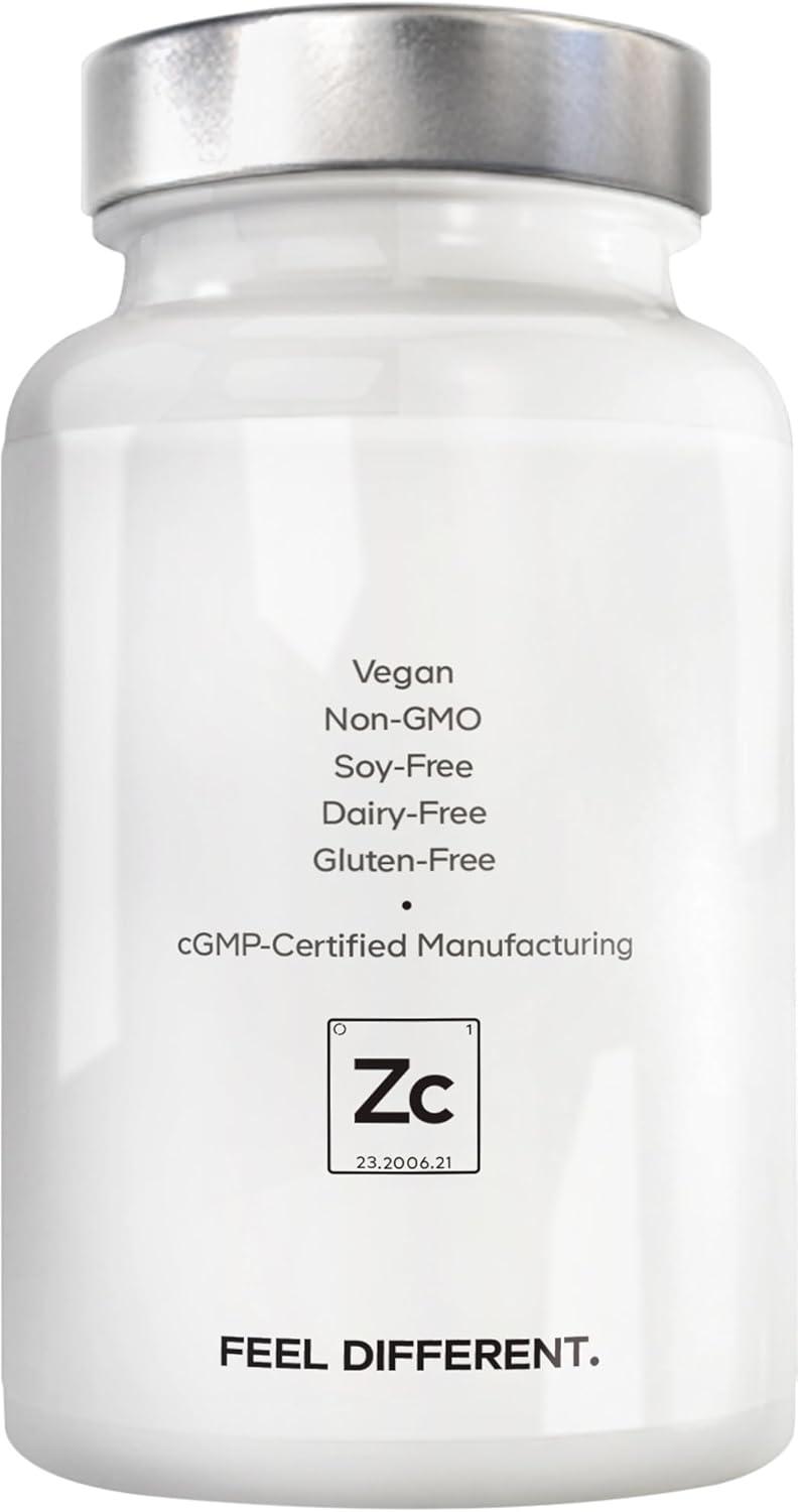 image:imageAmen Zinc amp Copper Supplement Probiotics 3 Months Supply One Per Day 50 mg Zinc Picolinate Vitamin Pills Essential Minerals Supplements 2 Billion CFUs Probiotic Vegan NonGMO 90 Capsules